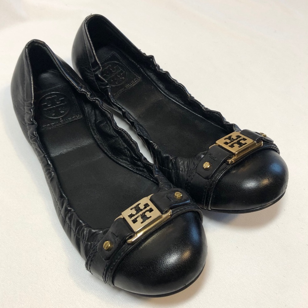 Tory Burch Leather Ballet Flats